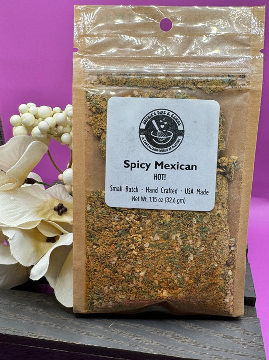 SPICY MEXICAN DIP MIX - HOT