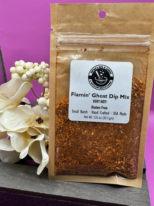 FLAMIN’ GHOST DIP MIX - VERY HOT!!