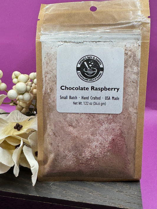 CHOCOLATE RASPBERRY DIP MIX